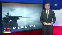 Lorenzana: Unang test firing ng bagong missiles, naging matagumpay