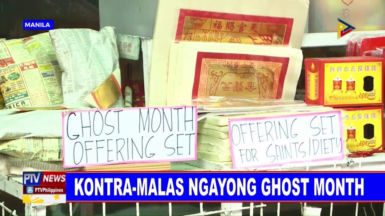Kontra-malas ngayong Ghost Month