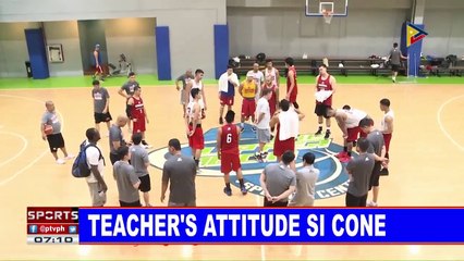 SPORTS BALITA: Teacher's attitude si Cone