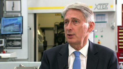Philip Hammond blames online buying for high street struggle