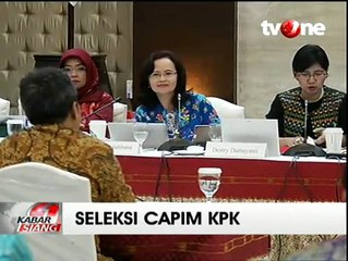 5 Calon Pimpinan KPK Jalani Wawancara Tahap Akhir