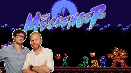 Thomas et Plume jouent à The Messenger, un jeu d'action Indé 2D à surveiller de près