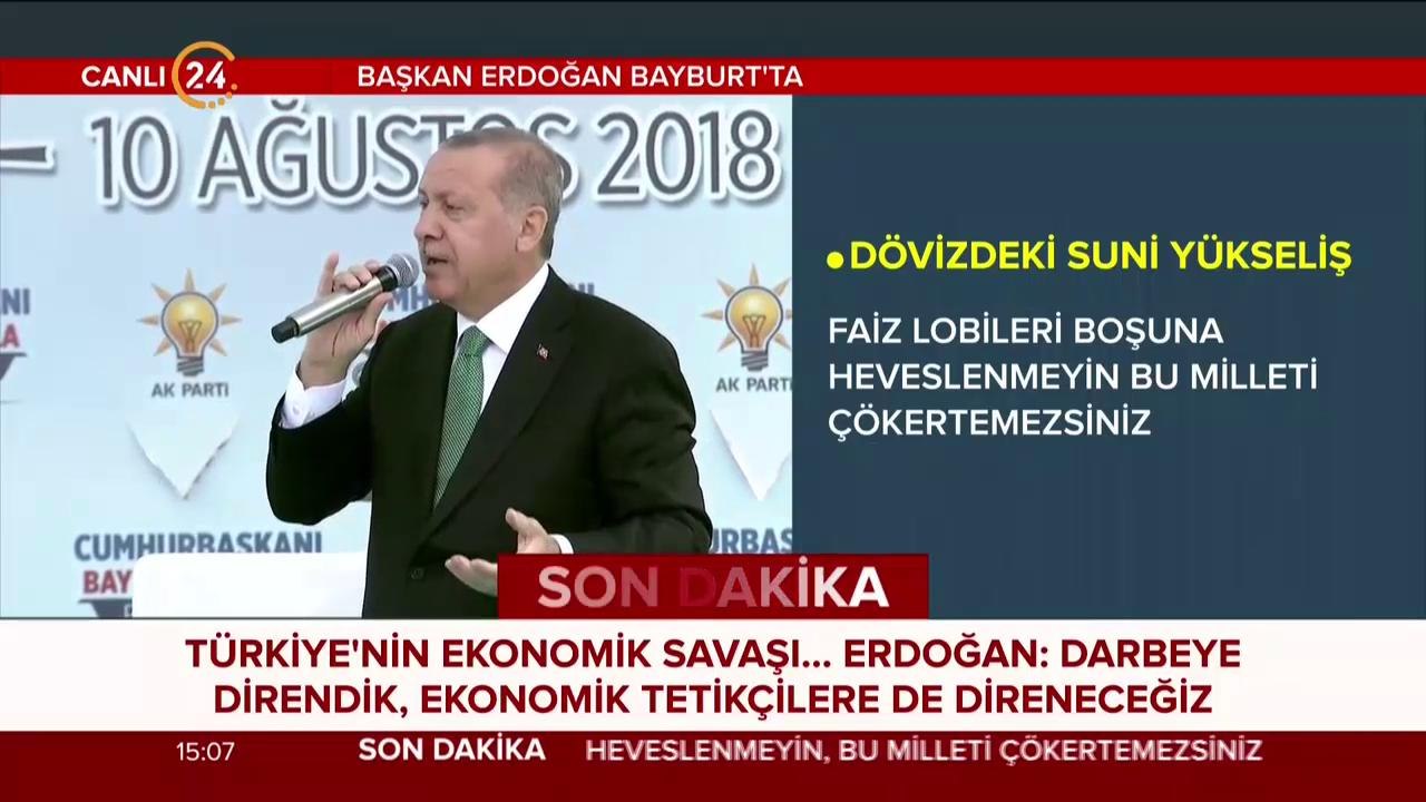 Kimse döviz tablosuna boşuna bakmasın. Büyük tabloya baksın