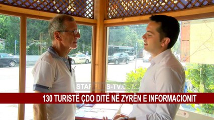 130 TURISTË ÇDO DITË NË ZYRËN E INFORMACIONIT