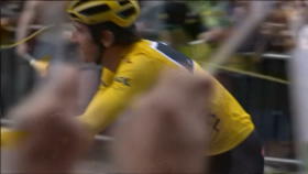 Tour de France winner Thomas gets hero's reception in Cardiff