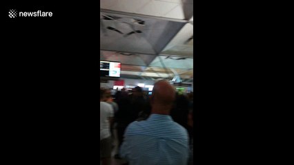 Chaos at Stansted Airport as passengers wait hours for baggage