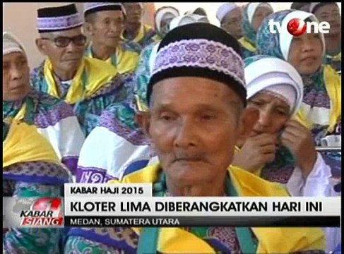 391 Jemaah Calon Haji Diberangkatkan dari Medan