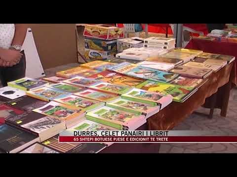 Durrës, çelet panairi ndërkombëtar i librit - News, Lajme - Vizion Plus