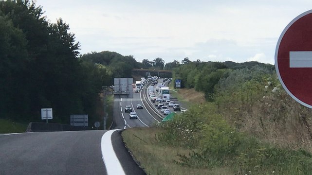 A 84, six blessés dans un grave accident de la route