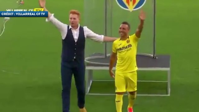 La présentation magique de Santi Cazorla à Villarreal
