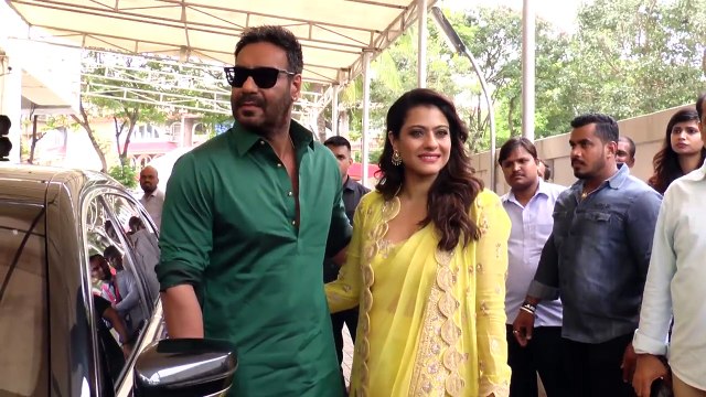 Ajay Devgn Kajol's ROYAL ENTRY At 'Helicopter Eela' Trailer Launch