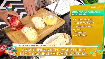 Çocuklar için alternatif kahvaltı tarifi!