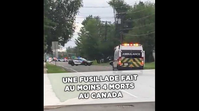 Une fusillade fait au moins 4 morts à Fredericton, au Canada