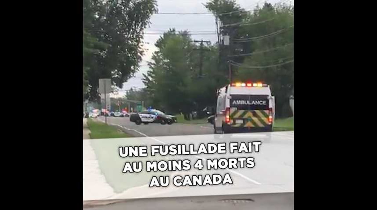 Une fusillade fait au moins 4 morts à Fredericton, au Canada