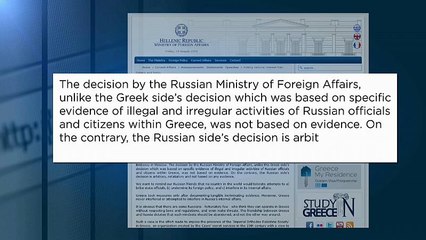 МИД Греции: "мстительное решение России"