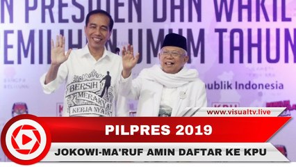 Fakta Menarik Dibalik Pendaftaran Jokowi - Ma'ruf Amin Sebagai Capres dan Cawapres Pilpres 2019