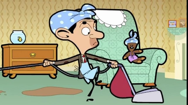Cleans Up His Mess | Mr. Bean Official Cartoon