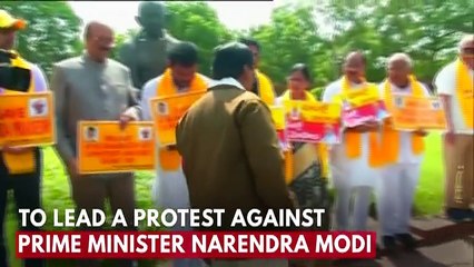 Indian Politician Dresses As Hitler To Protest Prime Minister Modi