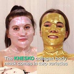 You can buy a five-part face and body mask for an at-home spa experience — and it costs $112