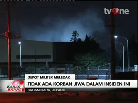 Depot Militer AS Meledak di Sagamihara Jepang