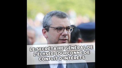 Alexis Kohler, secrétaire général de l'Elysée, soupçonné de conflit d'intérêts