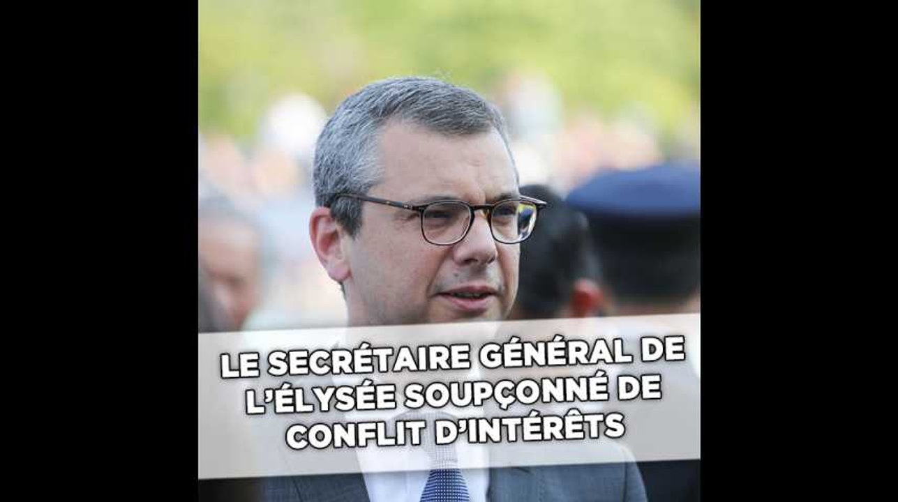 Alexis Kohler, secrétaire général de l'Elysée, soupçonné de conflit d'intérêts