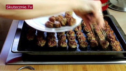 KLOPSIKI do sosów, makaronów, kasz (KILKA porcji,  oszczędność czasu) :: Skutecznie.Tv