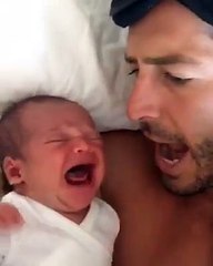 Un papa ingénieux a trouvé un moyen de calmer un bébé qui pleure en un rien de temps