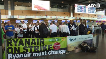 Huelga de pilotos de Ryanair en cinco países europeos