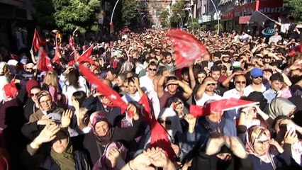Cumhurbaşkanı Erdoğan: 'Hiç kimsenin bizi hedeflerimizden alıkoymasına, hedeflerimizle aramıza girmesine izin vermeyeceğiz'