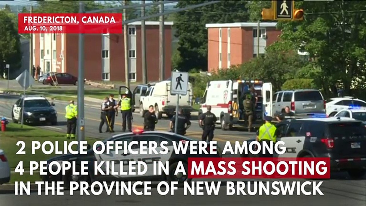 Fredericton Mass Shooting: Police Officers Among Four Dead