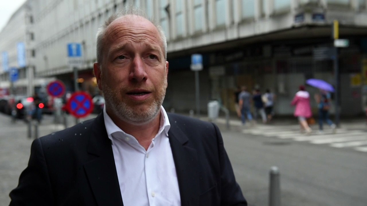 Visite de l'ancien bâtiment de l'innovation à Liège