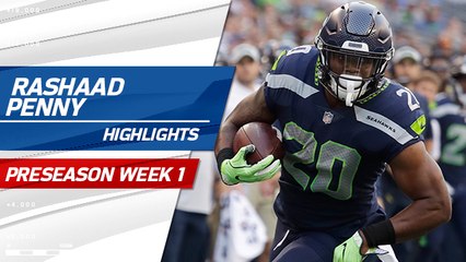 Every touch from Rashaad Penny's NFL debut | Preseason Week 1