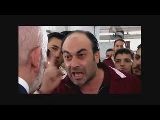 اهانة المعلم واصل من قبل احد عماله   مسلسل ولادة من الخاصرة ـ الحلقة 2