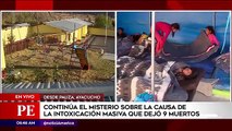 Ayacucho: pobladores duermen en carpas tras intoxicación