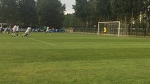 Les talents du foot de demain au parc des loisirs.