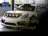 Porsche Cayman GT4 Clubsport rally car concept