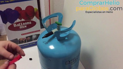 Bombona de helio para globos - ComprarHelioparaGlobos.com