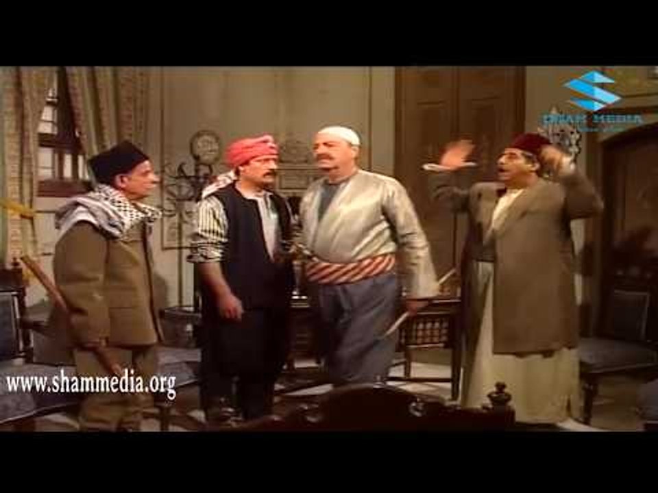اجمل مشاهد ايام شامية ـ لقاء الزعيم مع القبضاي سيفو  ـ ناجي جبر ـ رفيق سبيعي  ـ عدنان بركات