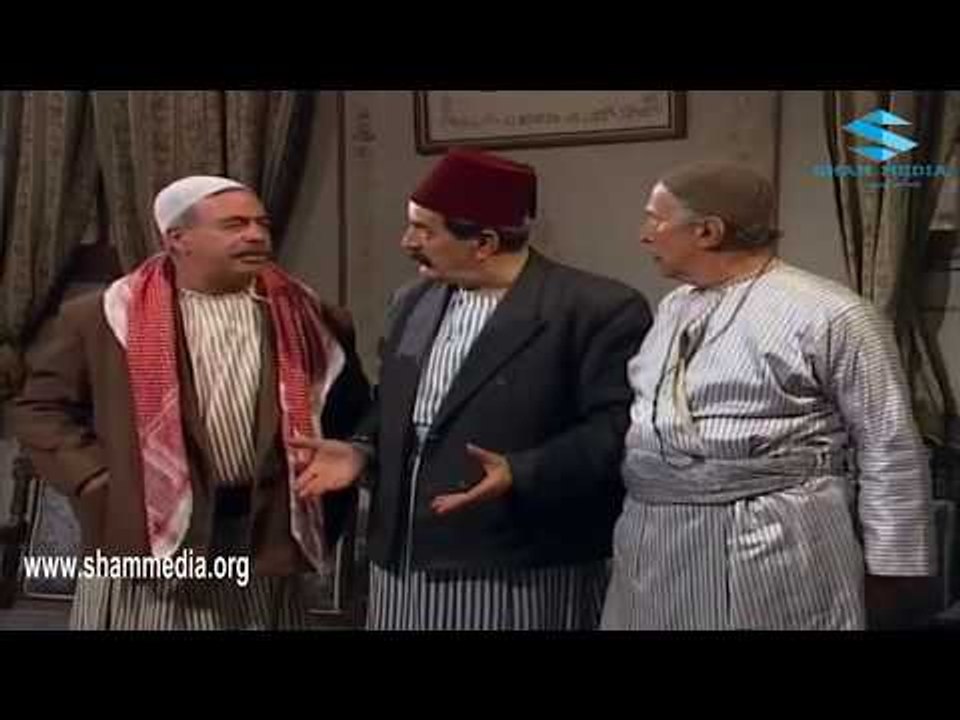 اجمل مشاهد ايام شامية ـ خناقة محمود مع ابو كاسم و طرده من القهوة ـ عباس النوري ـ محمد العقاد ـ بسام