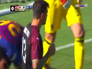 malcom  fc barcelona vs ac milan (skills)