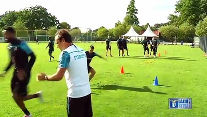 Marienfeld, giorno 6. L'allenamento dei biancocelesti