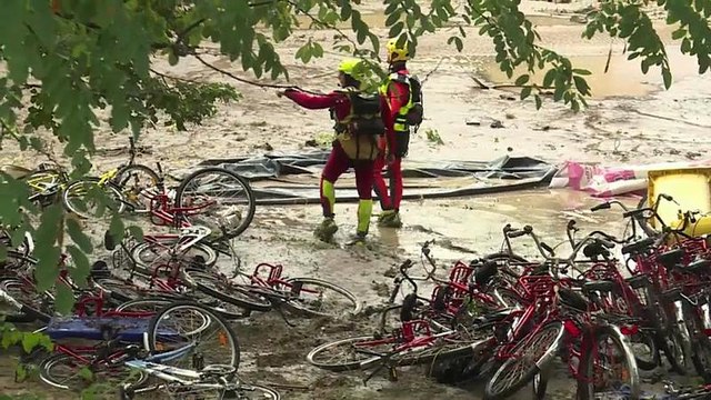 Campsite owners detained in French floods investigation