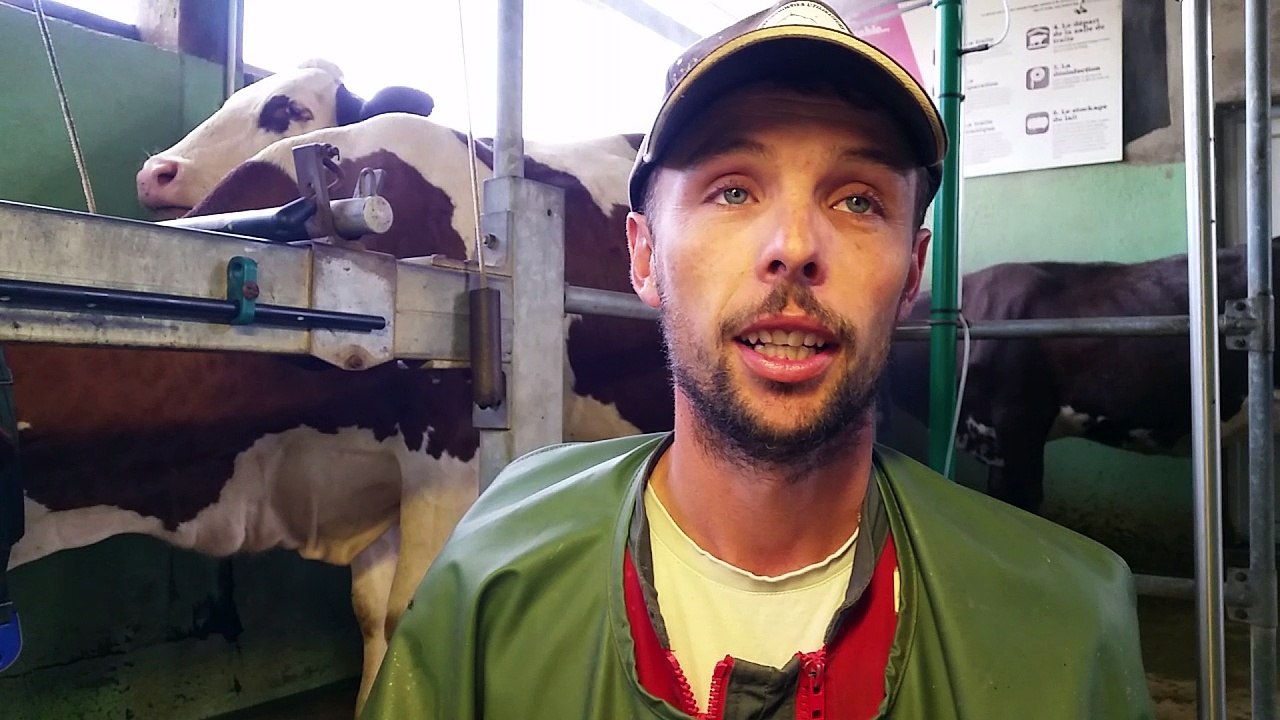 "Le changement d'heure perturbe la production du lait chez nos vaches" - Rémi Bony, éleveur