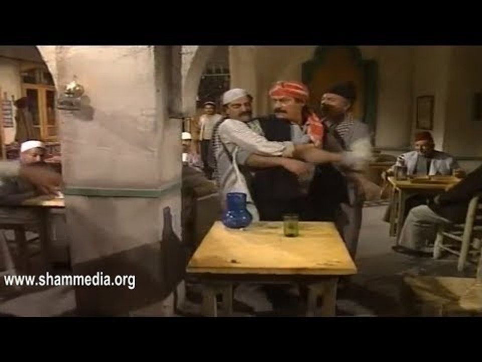 اجمل مشاهد ايام شامية ـ خناقة سيفو مع الزعران في القهوة   ـ ناجي جبر ـ حسام تحسين بيك ـ بسام كوسا