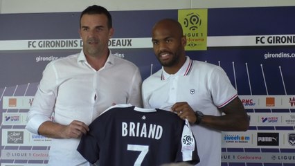 Briand : "J'ai expliqué mon choix à Bertrand Desplat pour venir ici"