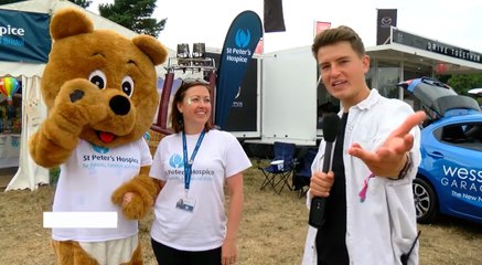 Today's Friendly Faces: Sarah and Lenny The Bear!