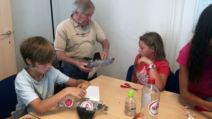 Des enfants ont fabriqué et lancé leurs propres fusées à Spa