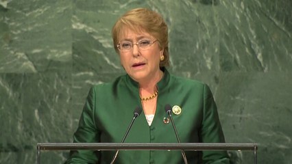 유엔, 인권 최고대표에 바첼레트 전 칠레 대통령 승인 / YTN