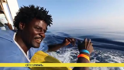 Rescued Sudanese migrant has hopes for a better life